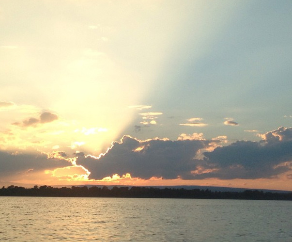Sunset on Lake Champlain. Photo: Daniel Alvarez