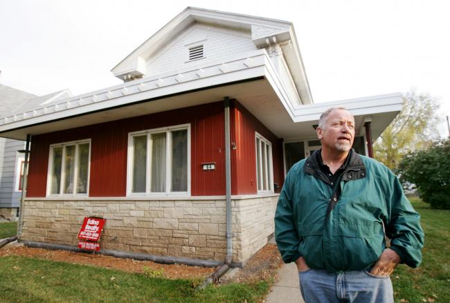 Ted Dzierzbicki bought a house in Winona when his daughter went to school there. When she graduated, the Illinois man was unable to rent his home in Winona. Photo: Alex Kolyer/File