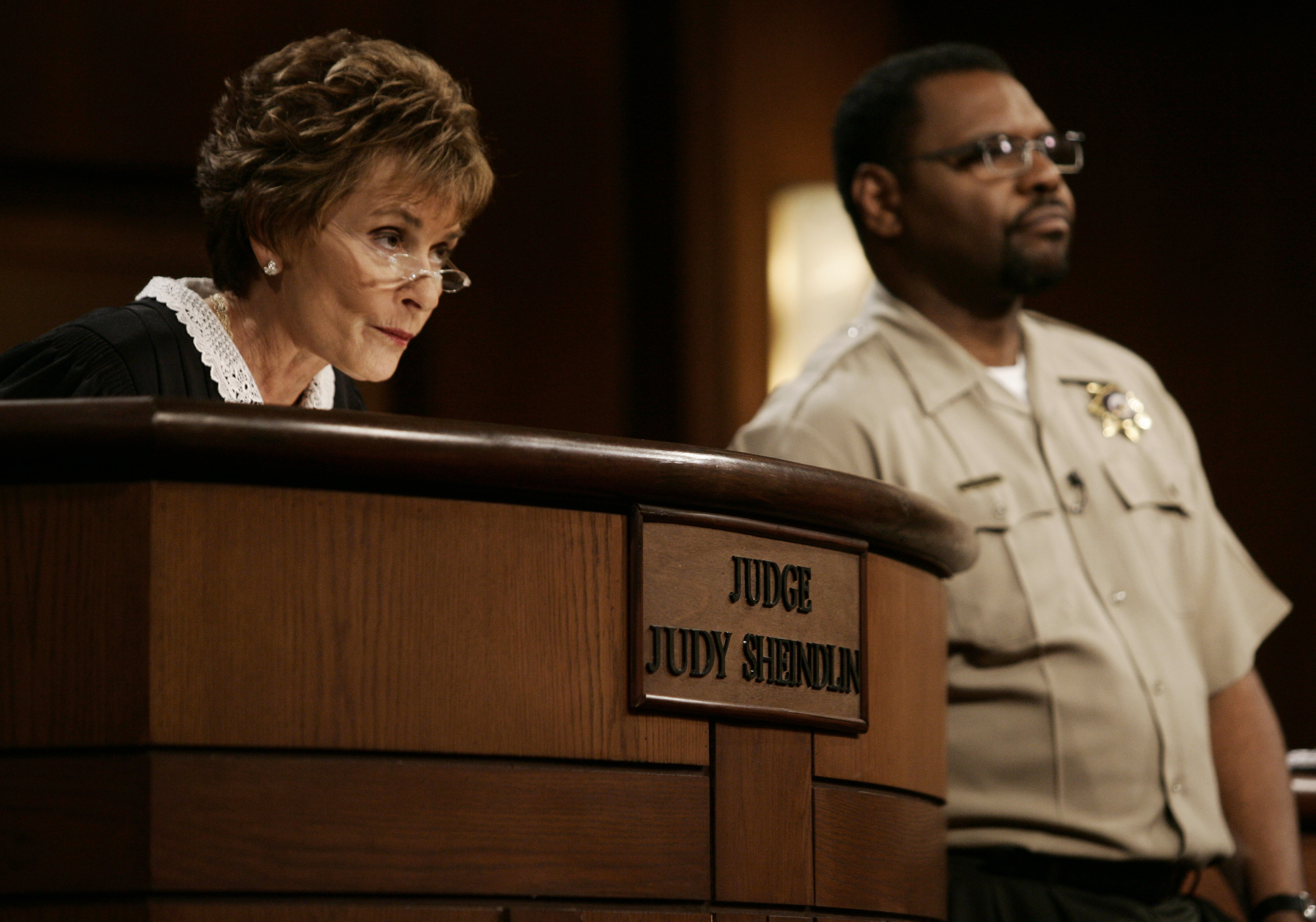 Supreme Court Justice Judge Judy, or so a horrifying percentage of Americans think.(AP File Photo/Damian Dovarganes)