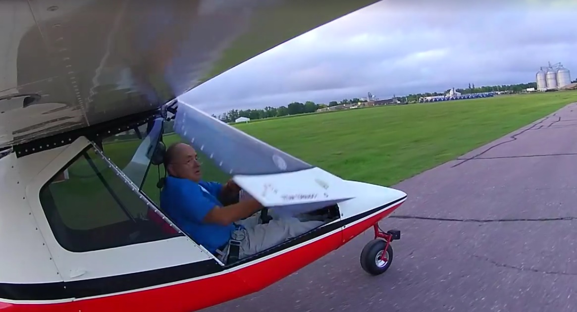 Now almost 74, Gary Bipes still likes to fly every day from the airport in Hector, MN.