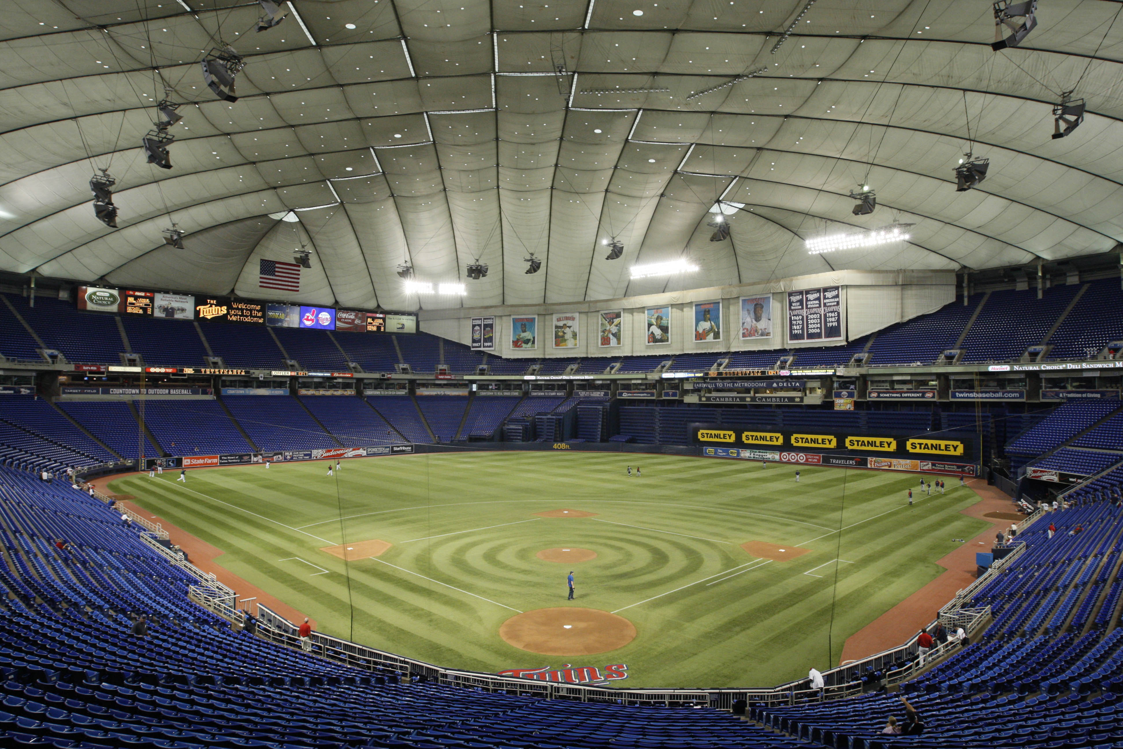 The Metrodome was one of the few baseball stadiums that could make a urinal look good as a final resting place. AP Photo | Ann Heisenfelt | File.