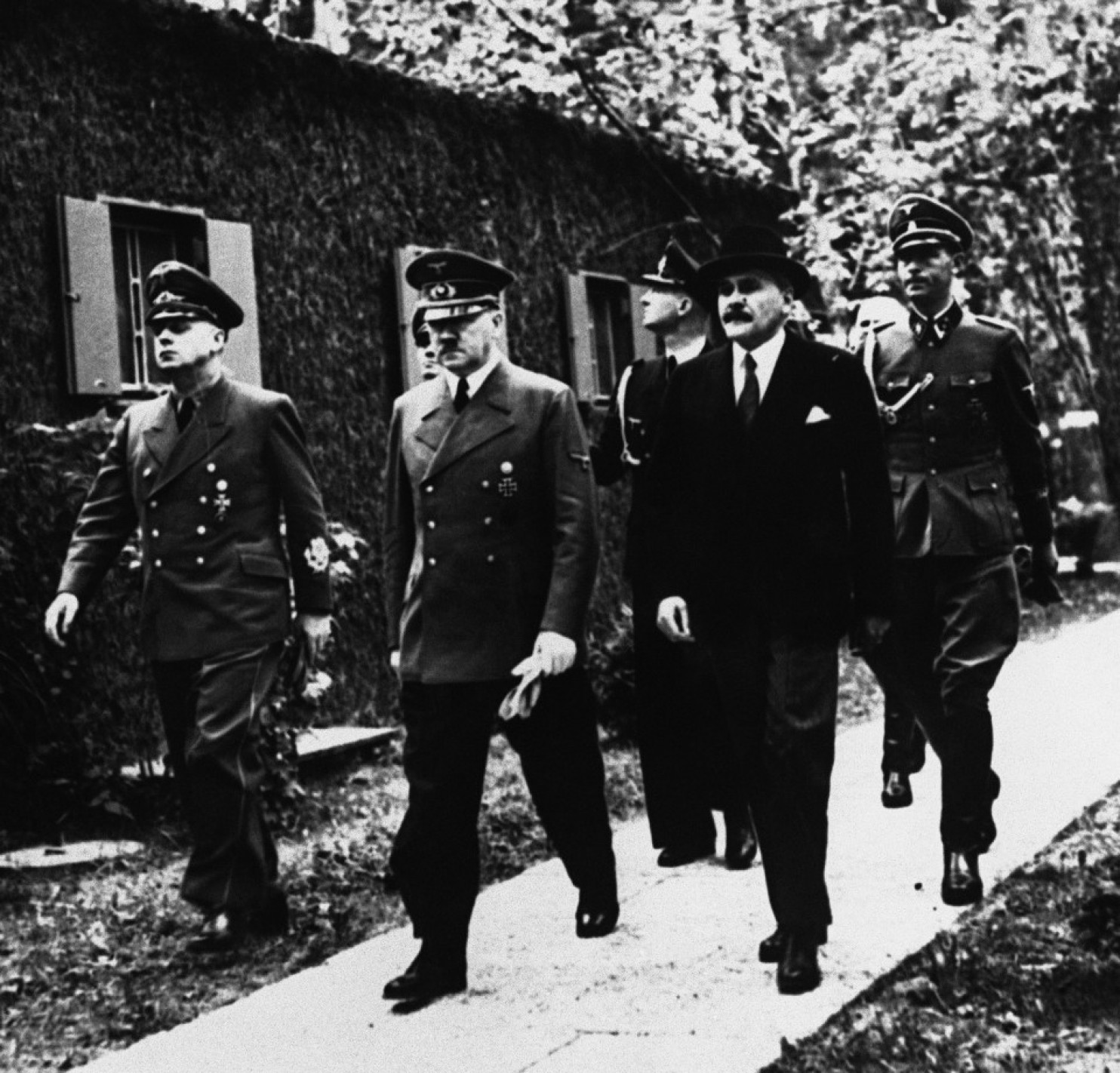  A photo of Hitler obtained by the Associated Press under its arrangement with the Nazis. (AP Photo)