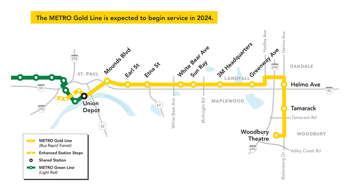 Metro Gold Line Schedule 2022 East Metro's Transit Time Is Coming | Newscut | Minnesota Public Radio News