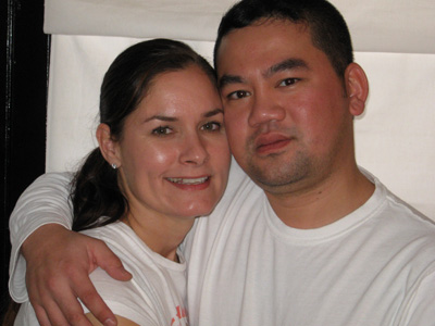 Duy Ngo and his wife, Mary